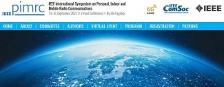 IEEE PIMRC in September 2021 -- Virtual Conference